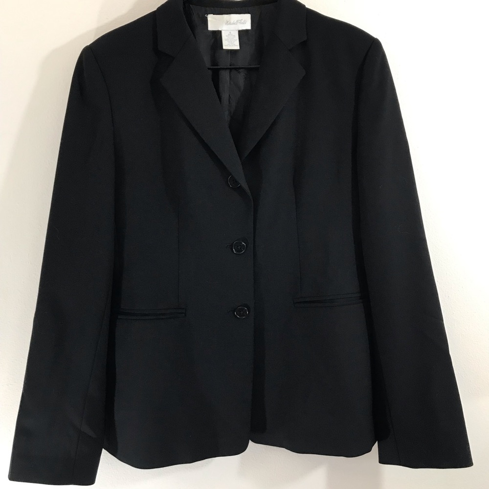 Black blazer, Marshall Fields, Sz 6